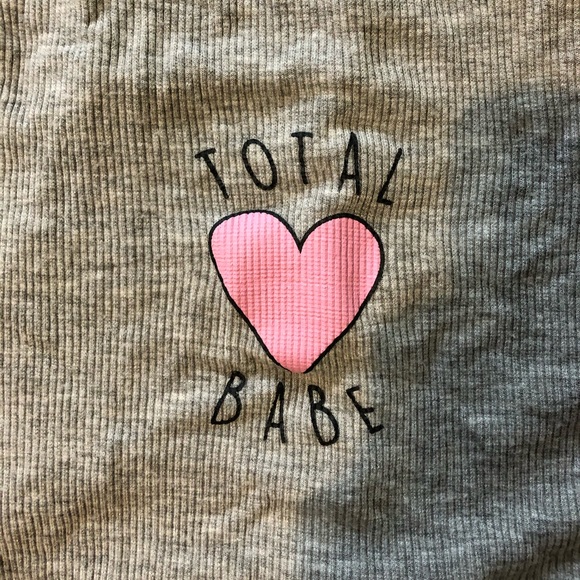 Forever 21 spell out racer back tank top - Picture 2 of 4